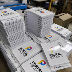 Stacks of professionally printed business cards